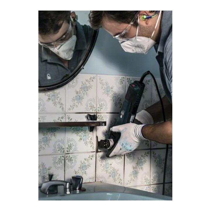 Bosch Expert Grout Corner Blade MATI 68 RD4 Lame pour outils multifonctions, 68 x 30 mm