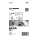 Bosch Expert Segmentzaagblad ACZ 85 RD4 voor multifunctionele gereedschappen, 85 mm