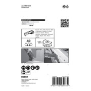 Bosch Expert Grout Segment Blade ACZ 85 RD4 Lame pour outils multifonctions, 85 mm-2