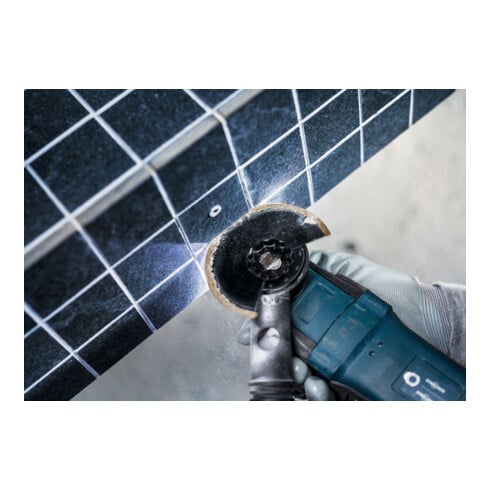 Bosch Expert Grout Segment Blade ACZ 85 RD4 Lame pour outils multifonctions, 85 mm