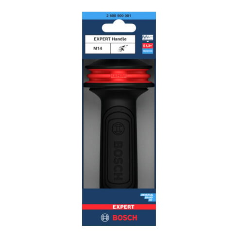 Bosch EXPERT Handgreep voor vibratieregeling M14 haakse slijpmachine 169 x 69mm voor haakse slijpmachines met X-LOCK en met klemmoer