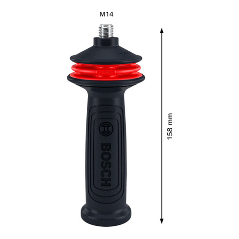 Bosch Expert Handle for Vibration Control M14 meuleuse d'angle, 169 x 69 mm