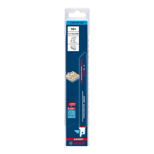 Bosch Expert ‘Hard Nail Pallets’ S 1122 CHM Säbelsägeblatt