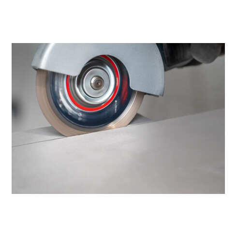 Bosch EXPERT HardCeramic Diamanttrennscheiben 125 x 22,23 x 1,4 x 10mm für Winkelschleifer mit Spannmutter