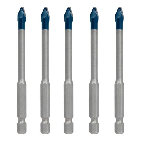 Bosch Expert HardCeramic HEX-9 jeu de forets pour tuiles, 6 mm