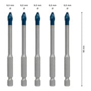 Bosch Expert HardCeramic HEX-9 jeu de forets pour tuiles, 6 mm-4