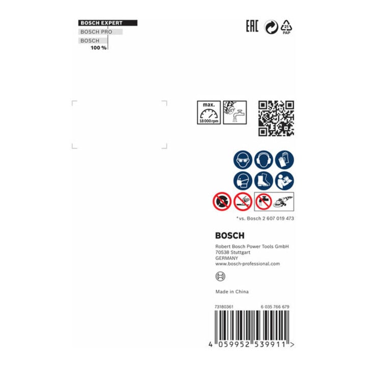 Bosch EXPERT HardCeramic X-LOCK Diamanttrennscheiben 85 x 22,23 x 1,6 x 7mm für Winkelschleifer mit X-LOCK und mit Spannmutter