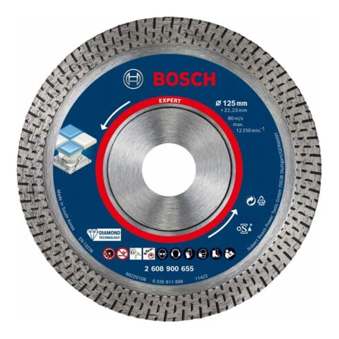 Bosch EXPERT HardCeramic diamantdoorslijpschijven