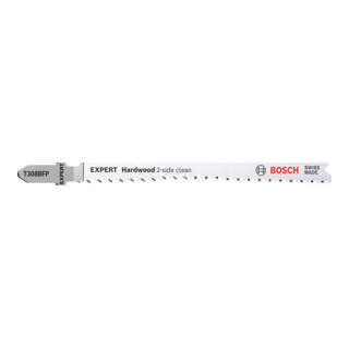 Bosch EXPERT Hardwood 2-side clean, 117 mm, 2 pièces Pour scies sauteuses
