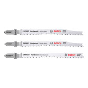 Bosch EXPERT Hardwood 2-side clean Stichsägeblatt-Set 2-tlg., T308BF/BFP für Stichsägen