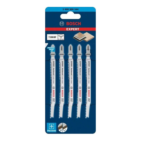 Bosch EXPERT ‘Hardwood 2-side clean’ T 308 BFP Stichsägeblatt