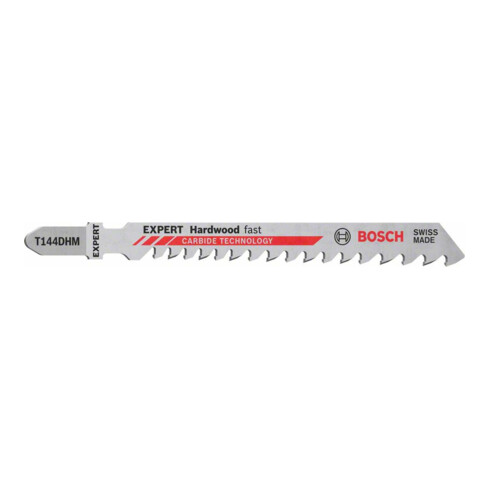 Bosch EXPERT Hardwood Fast T 144 DHM Stichsägeblatt 3 Stück für Stichsägen