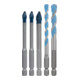 Bosch EXPERT HEX-9 Forêts en céramique dure et multi-construction, 6/8 mm, 5 pièces