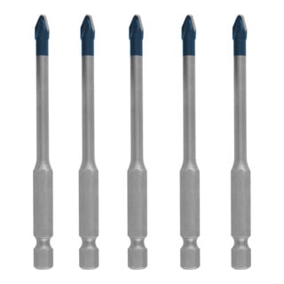 Bosch EXPERT HEX-9 Forets HEX-9 en céramique dure, 5 x 90 mm, 5 pièces