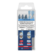 Bosch EXPERT HEX-9 Hard Ceramic e HEX-9 Multi Construction Set di punte, 6/8 mm, 5 pezzi-2