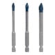 Bosch EXPERT HEX-9 Hard Ceramic HEX-9 Bohrer-Set, 5 x 90; 6 x 90; 8 x 90 mm, 3-tlg.