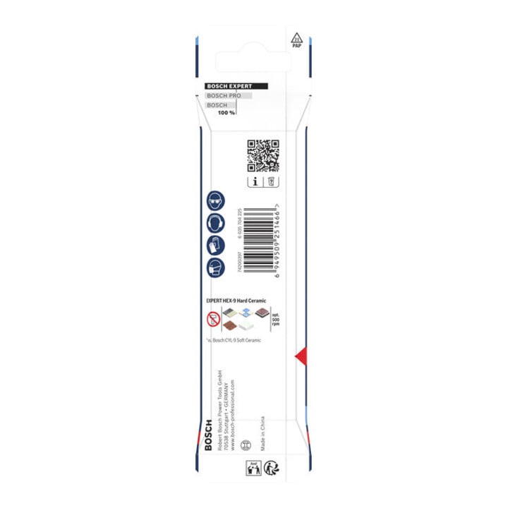 Bosch EXPERT HEX-9 Hard Ceramic HEX-9 Bohrer-Set, 5 x 90; 6 x 90; 8 x 90 mm, 3-tlg.