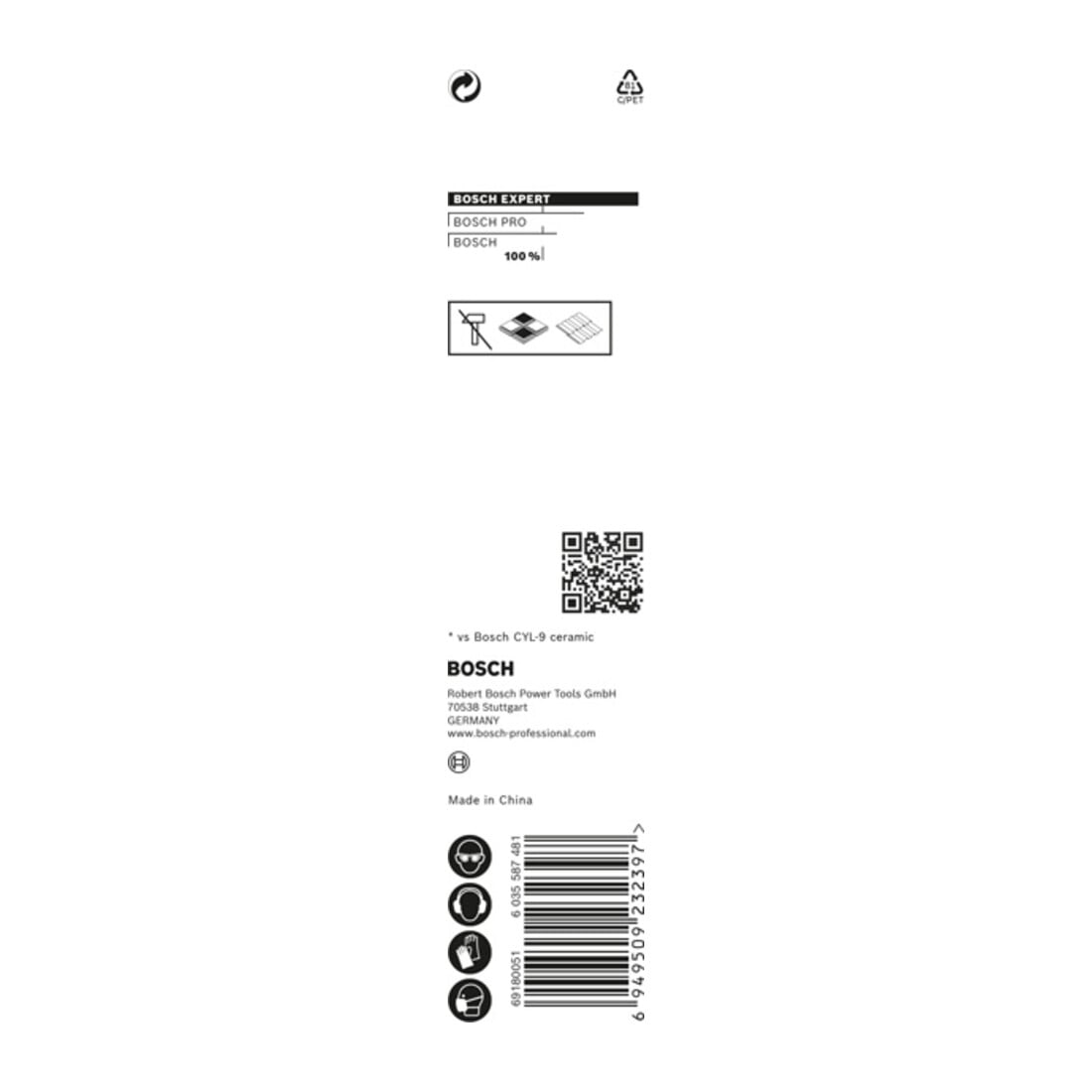 Bosch EXPERT HardCeramic HEX-9 Bohrer