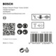 Bosch EXPERT HEX-9 HardCeramic Boor Mengset 6mm 5-delig voor rotatie- en percussieboormachines.-1