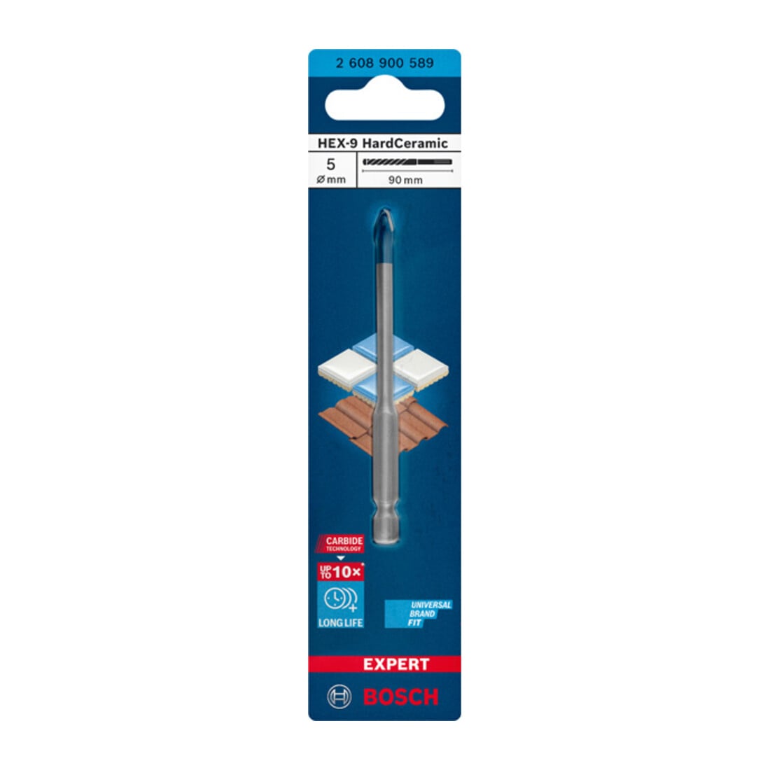 Bosch EXPERT HardCeramic HEX-9 boor