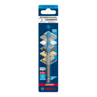 Bosch EXPERT MultiConstruction HEX-9 boor