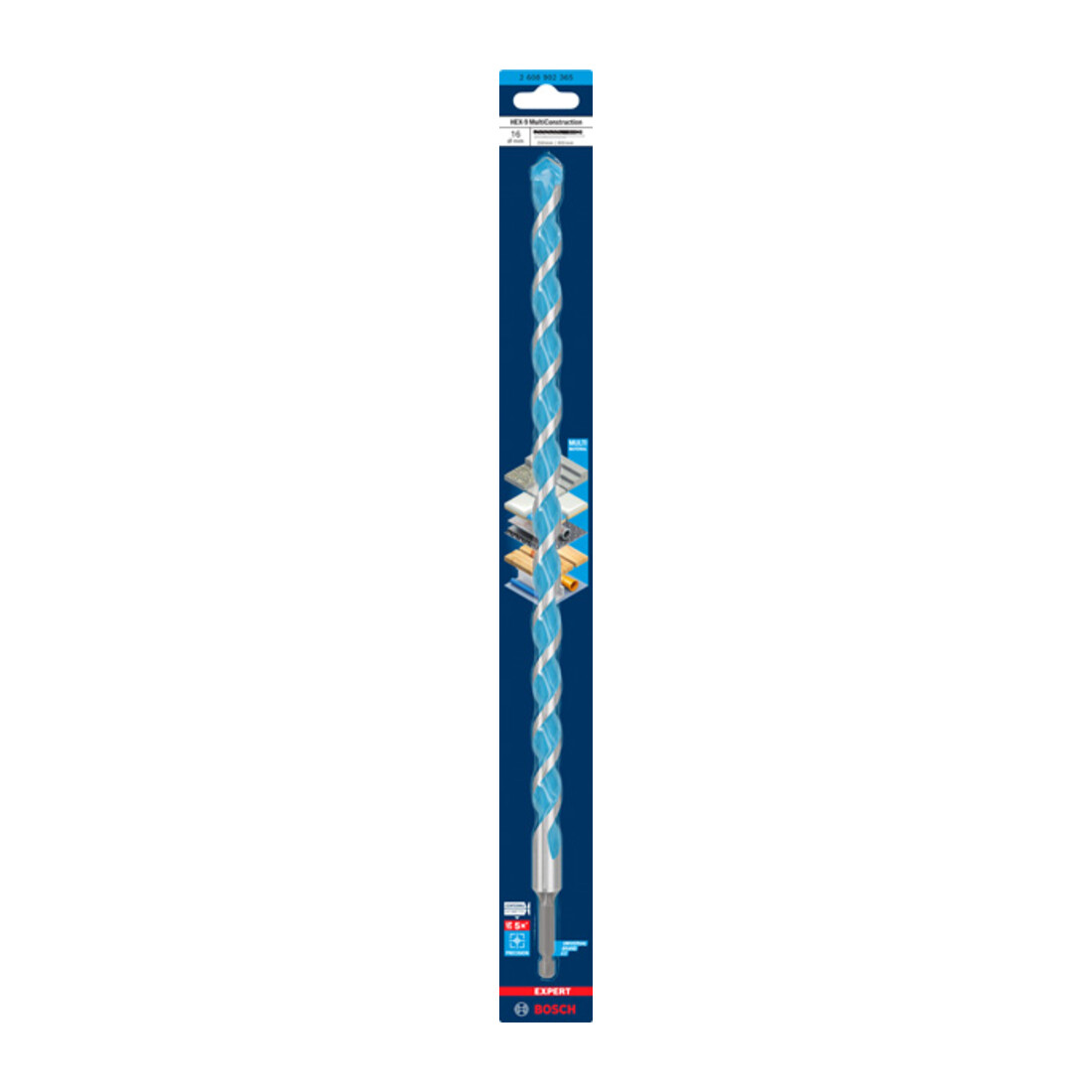 Bosch EXPERT HEX-9 Multi Construction Bohrer, 16 x 350 x 400 mm