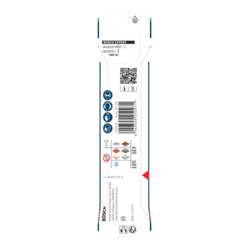 Bosch EXPERT HEX-9 Multi Construction Bohrer, 5 x 50 x 100 mm