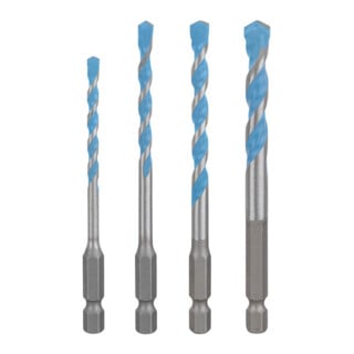 Bosch EXPERT HEX-9 Multi Construction Bohrer-Set, D= 4 / 5 / 6 / 6 / 8 mm, 5-tlg.