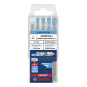 Bosch EXPERT HEX-9 Multi Construction Bohrer-Set, D= 4 / 5 / 6 / 6 / 8 mm, 5-tlg.-2
