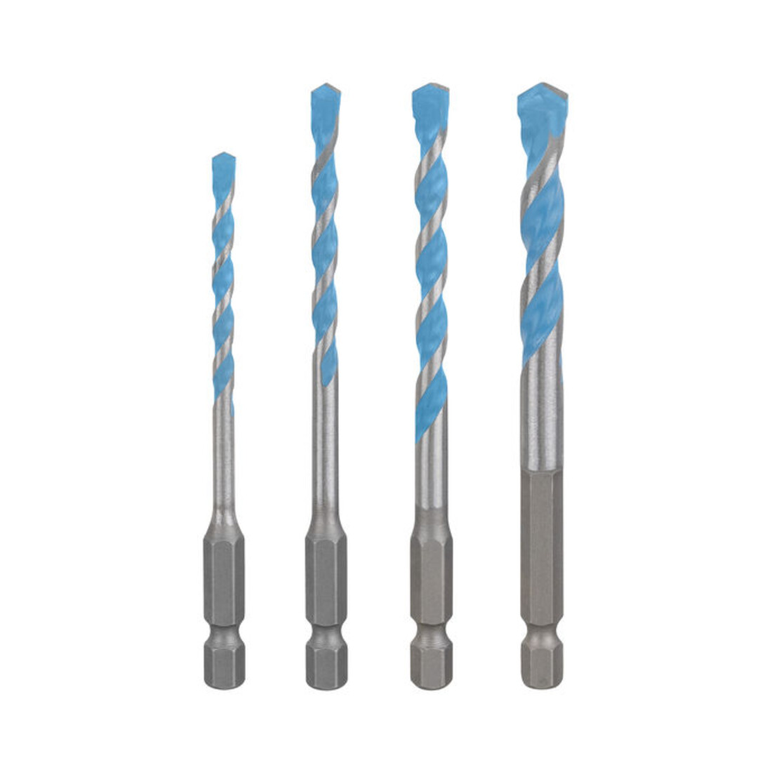 Bosch EXPERT HEX-9 Multi Construction Bohrer-Set, D= 4 / 5 / 6 / 6 / 8 mm, 5-tlg.