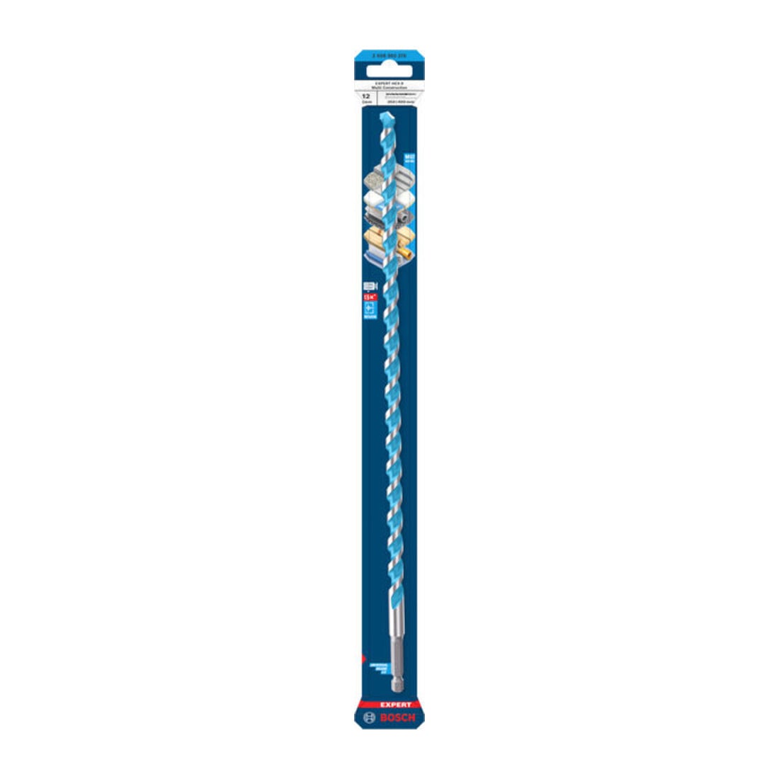 Bosch EXPERT HEX-9 Multi Construction Boor, 12 x 350 x 400 mm