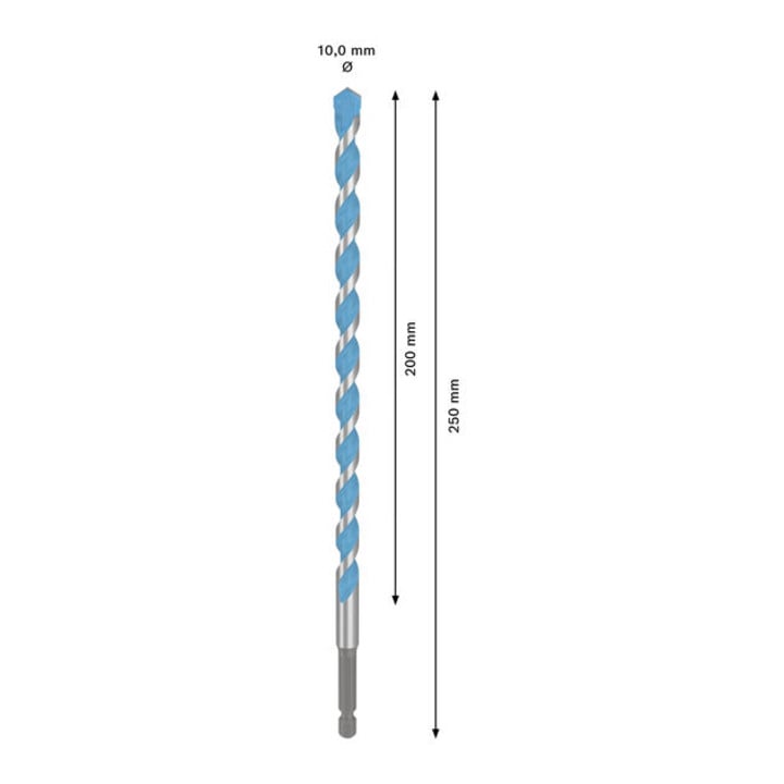 Bosch EXPERT HEX-9 Multi Construction Foret, 10 x 200 x 250 mm