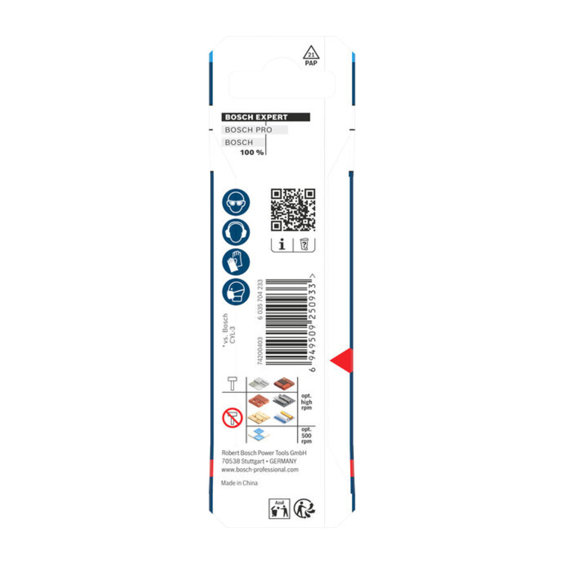 Bosch EXPERT HEX-9 Multi Construction foret, 3 x 45 x 90 mm