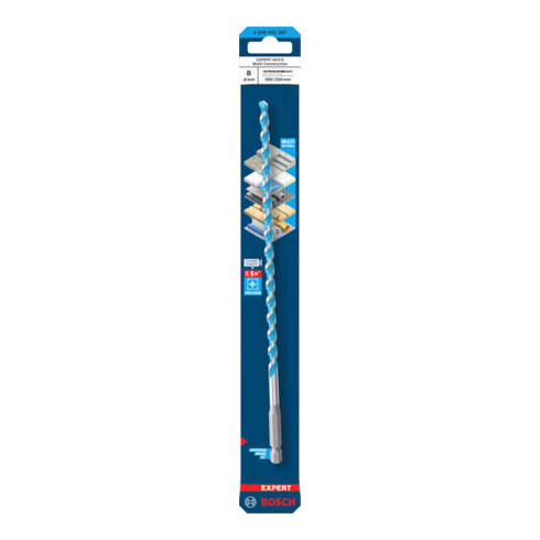 Bosch EXPERT HEX-9 Multi Construction Foret, 8 x 200 x 250 mm