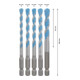 Bosch EXPERT HEX-9 Set de forets Multi Construction, Ø 5,5 / 6 / 6 / 7 / 8 mm, 5 pièces