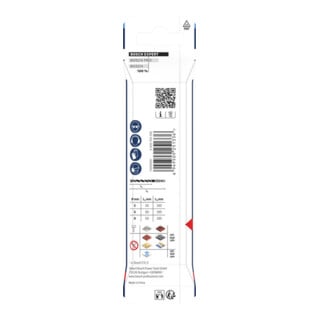 Bosch EXPERT HEX-9 Set de forets Multi Construction, Ø 5 / 6 / 8 mm, 3 pièces