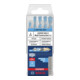 Bosch EXPERT HEX-9 Set de forets multi-construction, Ø 4 / 5 / 6 / 6 / 8 mm, 5 pièces