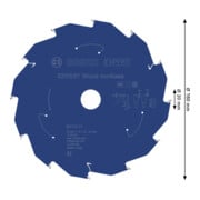 Bosch EXPERT Houtcirkelzaagblad, 160x20 mm, Z12-4