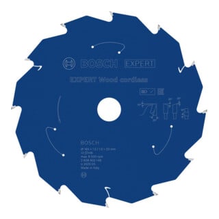 Bosch EXPERT Houtcirkelzaagblad, 165x20 mm, Z12