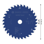 Bosch EXPERT Houtcirkelzaagblad, 165x20 mm, Z32-4