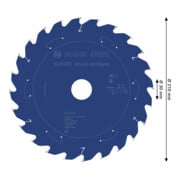 Bosch EXPERT Houtcirkelzaagblad, 210x30 mm, Z24-4