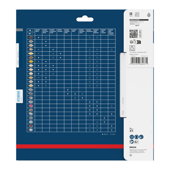 Bosch EXPERT Houtcirkelzaagblad, 210x30 mm, Z24