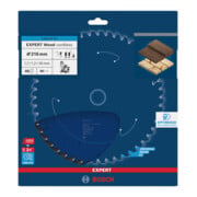 Bosch EXPERT Houtcirkelzaagblad, 216x1,7x30 mm, Z48, Spanhoek 5°-2