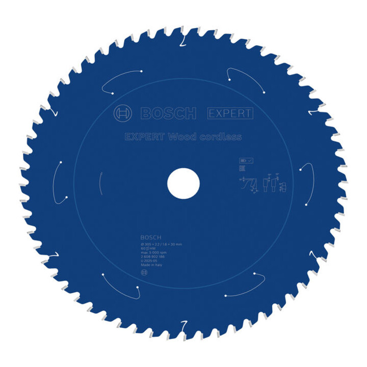 Bosch EXPERT Houtcirkelzaagblad, 305x30 mm, Z60