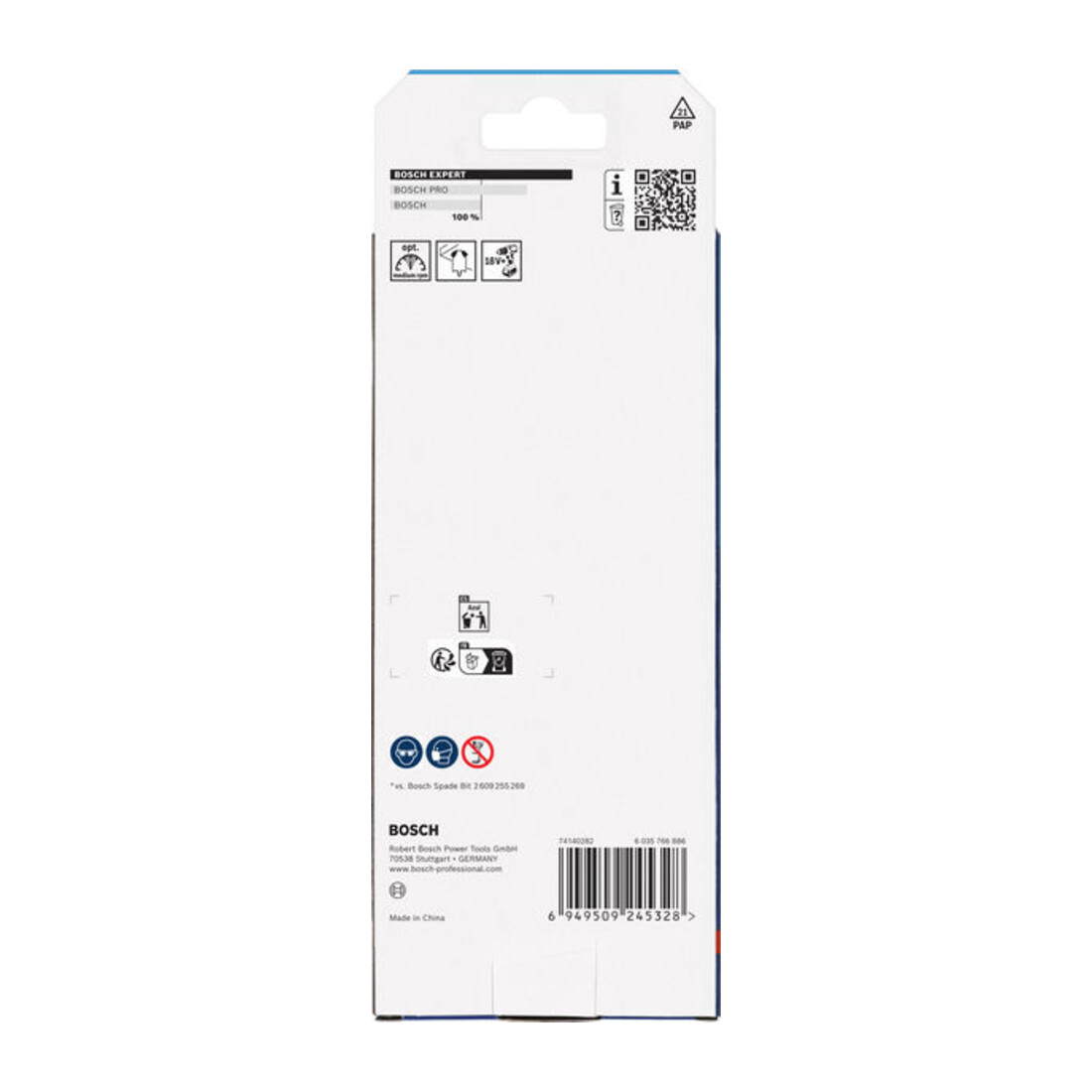 Bosch EXPERT Jeu de fraises plates Self Cut Speed, 13/16/19/20/22/25/25/32, 6 pièces