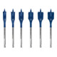 Bosch EXPERT Jeu de fraises plates Self Cut Speed, 13/16/19/20/22/25/25/32, 6 pièces