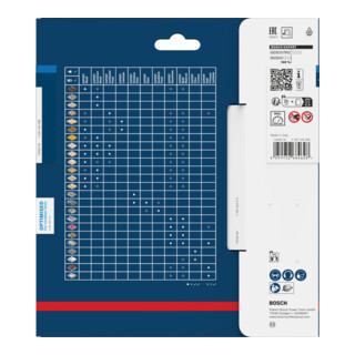 Bosch EXPERT Lama per sega circolare in acciaio inox, 150x20 mm, Z32