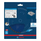 Bosch EXPERT Lama per sega circolare in acciaio inox, 150x20 mm, Z32-2