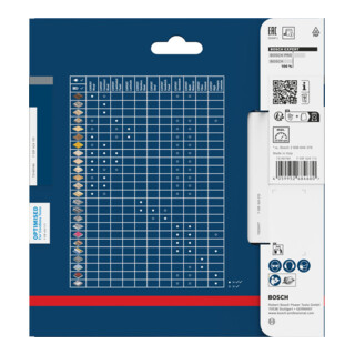 Bosch EXPERT Lama per sega circolare legno, 140x1,8x20 mm, Z42 con anello riduttore