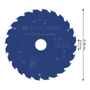 Bosch EXPERT Lama per sega circolare legno, 190x30 mm, Z24-4